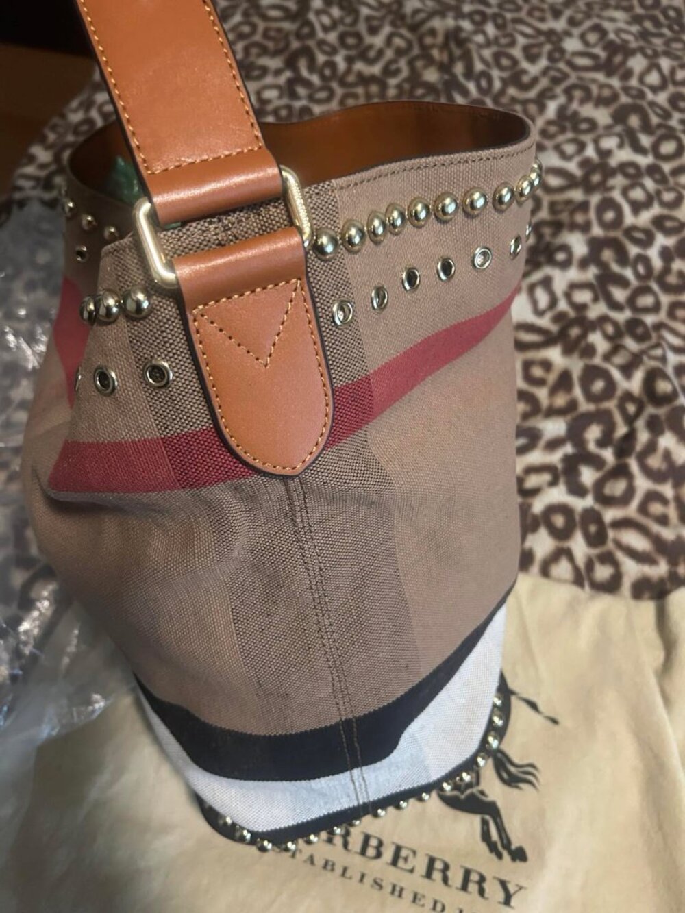 Burberry Authentic Ashby Hobo Nova Bag - Picture 7 of 13